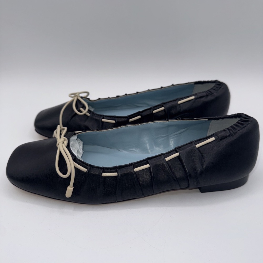 Frances Valentine Loafers Women's Size 7 B Blue Leather Limited Edition Sample - Picture 2 of 14